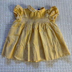 Vintage Hand Smocked Baby Dress